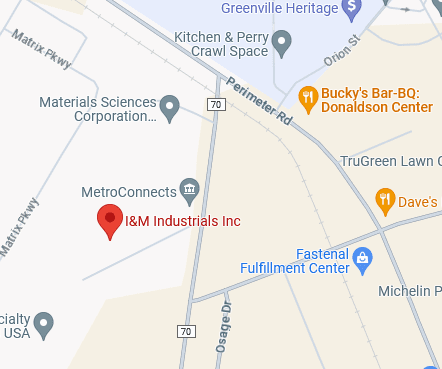 Map to I&M Industrials